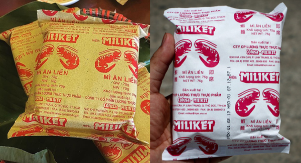 Miliket - Từ giấy gói kiểu "xi măng" tới bao bì nilon hiện đại: Nổi bật liệu có đẹp hơn?